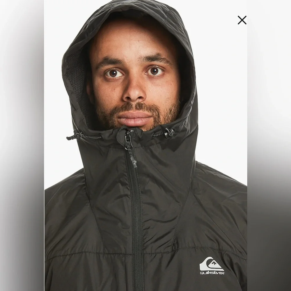 Men’s Quicksilver Water Repellant Windbreaker. Size Med. - Picture 3 of 16